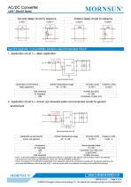 MORNSUN compact 3W AC DC converter LS03-13BxxR3-Flexible design for all-rounder applications - 4