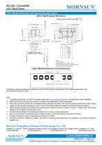 MORNSUN compact 3W AC DC converter LS03-13BxxR3-Flexible design for all-rounder applications - 6