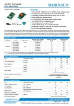 MORNSUN compact 3W AC DC converter LS03-13BxxR3-Flexible design for all-rounder applications