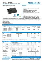 MORNSUN DC DC converter QAxx3D-2GR3 for IGBT Driver - 1