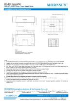 MORNSUN DC DC converter QAxx3D-2GR3 for IGBT Driver - 4
