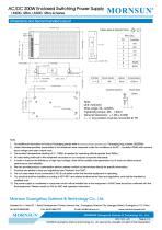 Mornsun Enclosed power supply LM200-12Bxx - 4