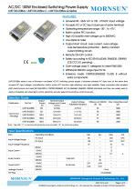 Mornsun Enclosed power supply LMF100-20Bxx - 1