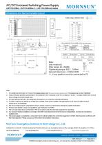 Mornsun Enclosed power supply LMF150-20Bxx - 4