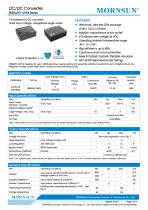 The Newest Chiplet SiP DC-DC Converter-Micro-size Fixed Input R4 Series - 1