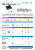 Open Frame CAN Transceivers TDx22DCAN Series-1
