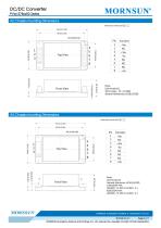 PVxx-27BxxR2 / 10:1 / 100~1000Vdc input / dc dc converter / photovoltaic power / 5, 10, 15 watt - 6