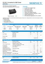 QAW / wide input dc dc converter for IGBT driver