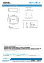 TDx01DCANH3 / CANbus / Integrated Isolated DC/DC converter / 1 Mbps - 4