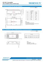 URA_LD-20WR3 / 4:1 / 20 watt / wide input voltage / dc dc converter / 1500Vdc isolation / ultra low power consumption / industrial / Regulated / Dual output / DIP - 6