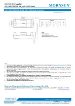 URA_YMD-10WR3 / 4:1 / 1"*1" / 10 watt dc dc converter - 6