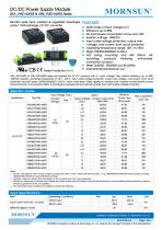 URA_YMD-6WR3 / 4:1 / 1"*1" /6 watt / dc dc converter - 1