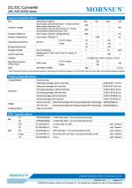 URB_YMD-20WR3 series are isolated 20W DC-DC products with 4:1 input voltage. - 3