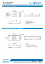 URB_YMD-20WR3 series are isolated 20W DC-DC products with 4:1 input voltage. - 8