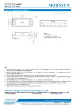 URB1D_XD-10W / 10watt / (4:1) 40~160vdc input / 1500vdc isolation / railway application / single output / DIP / DIN-Rail / chassis-5