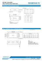 URF_LP-10WR3 / 4:1 / 10 watt / wide input voltage / dc dc converter / 3000Vdc isolation / ultra low power consumption / industrial / Regulated / single output / DIP-5