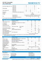 URF_LP-20WR3 / 4:1 / 20 watt / dc dc converter / 3000Vdc isolation - 2