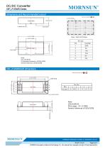 URF_LP-20WR3 / 4:1 / 20 watt / dc dc converter / 3000Vdc isolation - 5