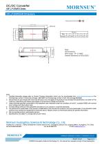 URF_LP-20WR3 / 4:1 / 20 watt / dc dc converter / 3000Vdc isolation - 6