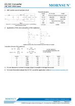 VRB_YMD-15WR3 series are isolated 15W DC-DC products with 2:1 input voltage - 5