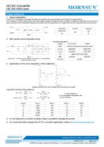 VRB_YMD-20WR3 series are isolated 20W DC-DC products with 2:1 input voltage - 5