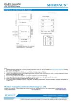 VRB_YMD-20WR3 series are isolated 20W DC-DC products with 2:1 input voltage - 6