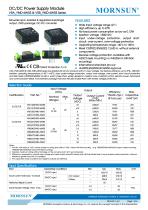 VRB_YMD-6WR3 / 2:1 / 1"*1" /6 watt / wide input voltage / dc dc converter / 1500Vdc isolation / ultra low power consumption / industrial / Regulated / single output / DIP - 1