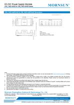 VRB_YMD-6WR3 / 2:1 / 1"*1" /6 watt / wide input voltage / dc dc converter / 1500Vdc isolation / ultra low power consumption / industrial / Regulated / single output / DIP - 6