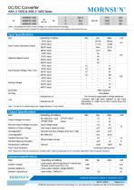 WRA_S-1WR2 / 2:1 /1watt DC-DC converter / Dual output - 2