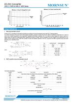 WRB_S-1WR2 / 2:1 /1watt DC-DC converter / 1500vdc isolation / SIP / modular / Regulated / Single output / compact / reliable-4
