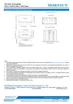 WRB_S-1WR2 / 2:1 /1watt DC-DC converter / 1500vdc isolation / SIP / modular / Regulated / Single output / compact / reliable-6