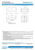 WRB_S-1WR2 / 2:1 / 1watt DC-DC converter / Single output - 6