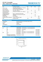 WRF_S-3WR2 / 2:1 / 3watt DC-DC converter / Single output - 3