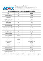 MFP-20L Q-switched Pulse Fiber Laser from Maxphotonics - 1