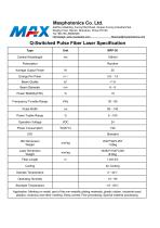 MFP-30 Q-switched Pulse Fiber Laser from Maxphotonics - 1