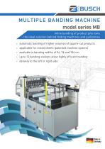 MULTIPLE BANDING MACHINE model series MB - 1