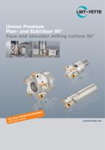 Univex Premium - Face and Shoulder Milling Cutters 90° Brochure-1