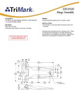 200-0500 Hinge Assembly - 2