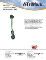 540-0200 Lighted Grab Handle With Keypad (e-GRAB