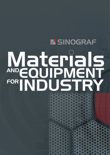 Materials and equipment for industry