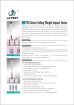 JJ-TEST FALLING WEIGHT IMPACT TESTER FOR PLASTICS PIPES.