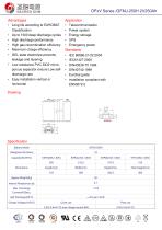 Sacred Sun  OPzV tubular gel battery GFMJ-250H - 1