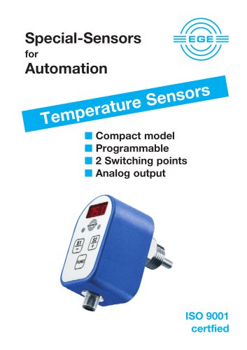 Special-Sensors for AutomationTtemperature Sensors