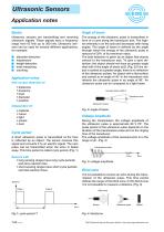 Ultrasonic Sensors - 2