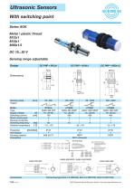 Ultrasonic Sensors - 4