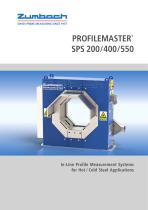 Roundness Measurement System PROFILEMASTER SPS Series ZUMBACH Roundness Measurement System PROFILEMASTER SPS Series ZUMBACH