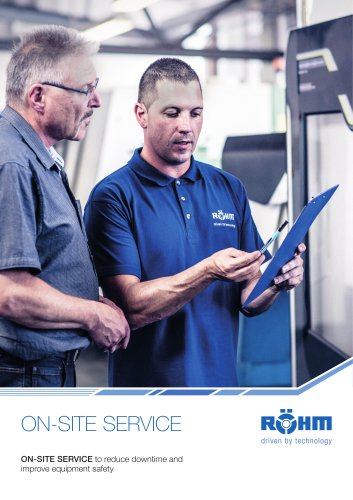 NEW RÖHM On-Site Service