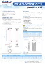 HDPE multi-cartridges filter - 2