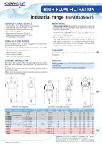 HIGH FLOW FILTRATION Industrial range (from 0 to 35 m3 /h) - 2