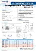 Scale preventers for building and industrial plant protection - 2